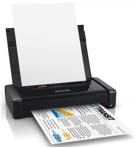 Принтер струйный Epson WorkForce WF-100W, цветн., A4 - печать: цветная пьезоэлектрическая струйная