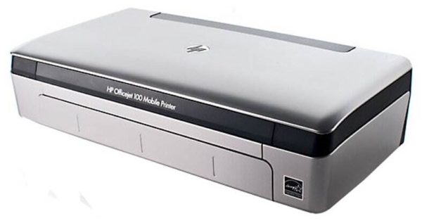 Принтер струйный HP Officejet 100 Mobile Printer L411, цветн., A4 - печать: цветная термическая струйная