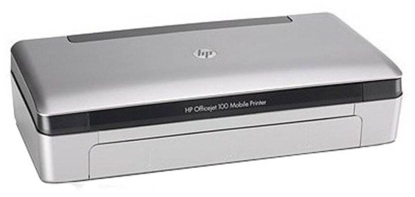 Принтер струйный HP Officejet 100 Mobile Printer L411, цветн., A4 - скорость: 18 стр/мин (цветн. А4)