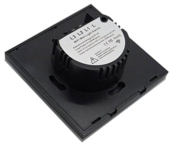 Сенсорный выключатель MiniTiger FF-S-001GR, 10 А, серый - монтаж: встраиваемый