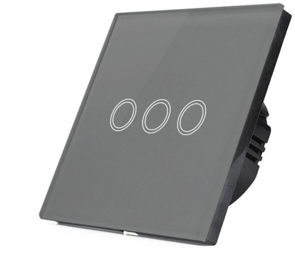 Сенсорный выключатель MiniTiger FF-S-003GR-Grey - тип комплектации: в сборе с корпусом