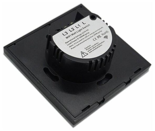 Сенсорный выключатель MiniTiger FF-S-003GR-Grey - монтаж: встраиваемый