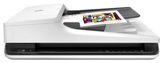 Сканер HP ScanJet Pro 2500 f1 - планшетный сканер, формат A4