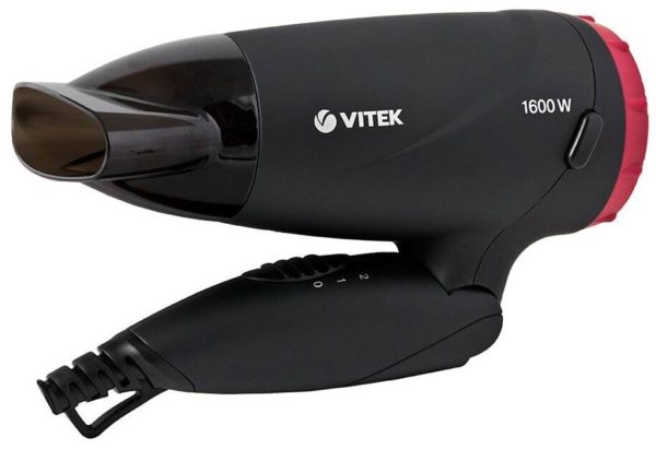Фен VITEK VT-2269 - особенности: петля для подвешивания, складная ручка