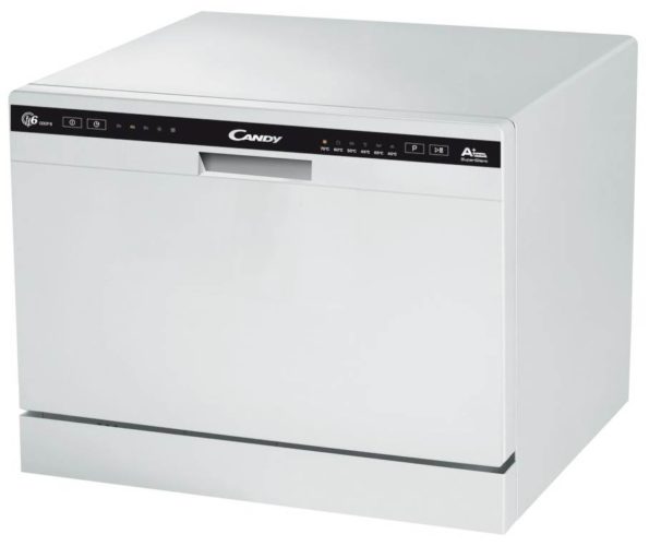 Компактная посудомоечная машина Candy CDCP 6/E - ширина: 55 см