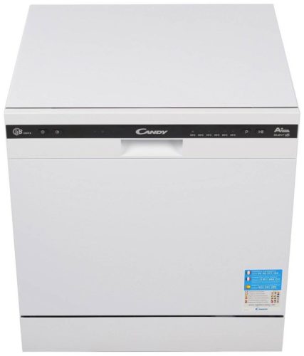 Компактная посудомоечная машина Candy CDCP 8/E-07 - вместимость: 8 комплектов