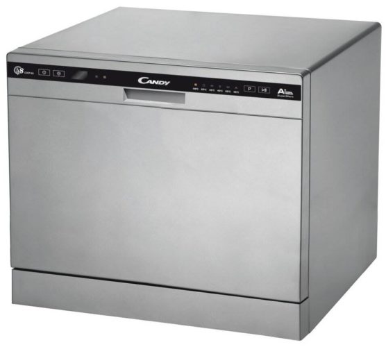 Компактная посудомоечная машина Candy CDCP 8/ES-07 - ширина: 55 см