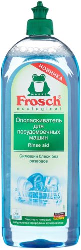 Ополаскиватель для посудомоечной машины Frosch ополаскиватель - особенности: биоразлагаемое, не тестировалось на животных