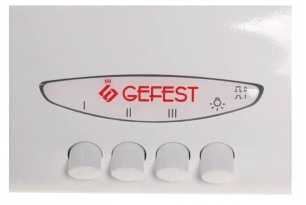 Плоская вытяжка GEFEST ВО-2501 - потребляемая мощность: 110 Вт