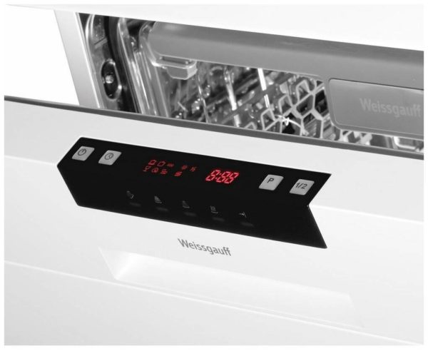 Посудомоечная машина Weissgauff DW 6035 - индикация работы: звуковая