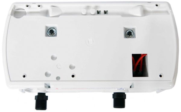 Проточный электрический водонагреватель Atmor Basic 5, душ+кран - управление: механическое