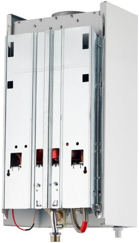 Проточный газовый водонагреватель Bosch WR 10-2P23 - максимальная температура воды: 60 °С