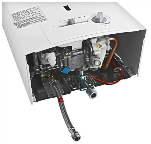 Проточный газовый водонагреватель Bosch WR 10-2P23 - индикация: включения
