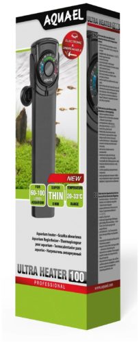Цилиндрический нагреватель AQUAEL ULTRA HEATER 100W (60-100 л) - материал: пластик