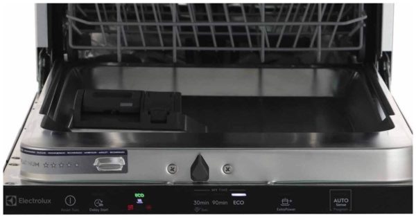 Встраиваемая посудомоечная машина Electrolux EEM 923100 L - индикация работы: луч на полу