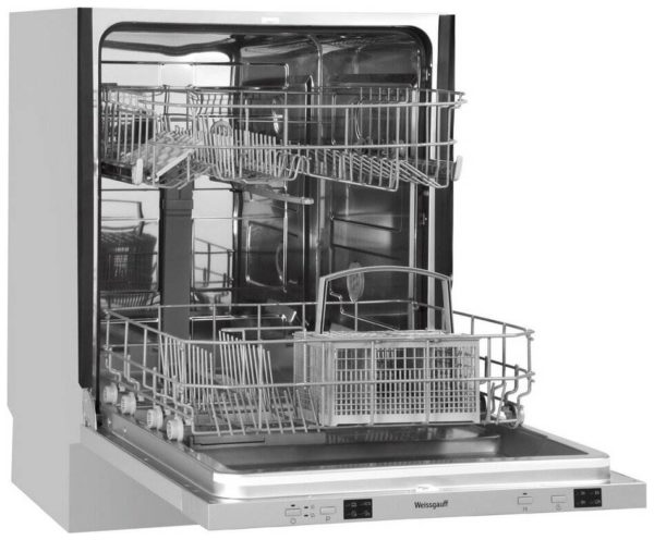 Встраиваемая посудомоечная машина Weissgauff BDW 6042 - вместимость: 12 комплектов