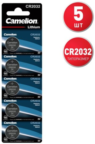 Батарейка Camelion CR2032 - технология: Lithium