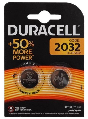 Батарейка Duracell 2032 - технология: Lithium