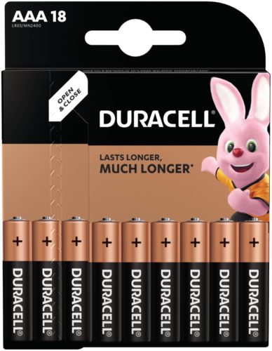 Батарейка Duracell Basic AAA - технология: щелочная (alkaline)