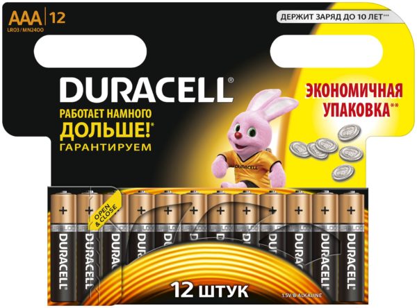 Батарейка Duracell Basic AAA