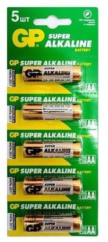 Батарейка GP Super Alkaline AA - типоразмер: AA (R6, LR6, FR6, HR6, ZR6)