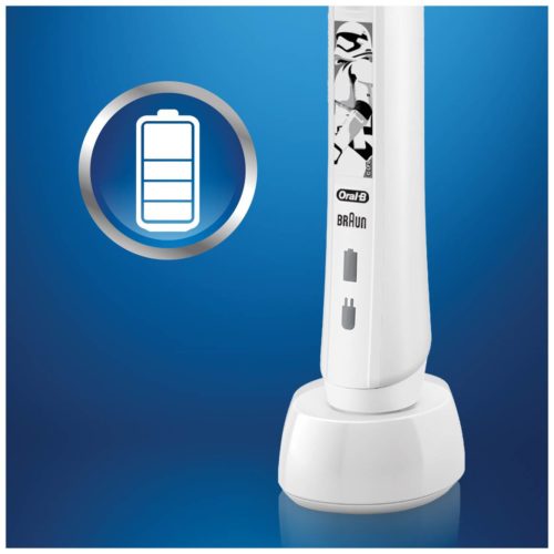 Электрическая зубная щетка Oral-B Pro 2 Junior Sensi Star Wars - режимы: деликатная чистка, ежедневная чистка