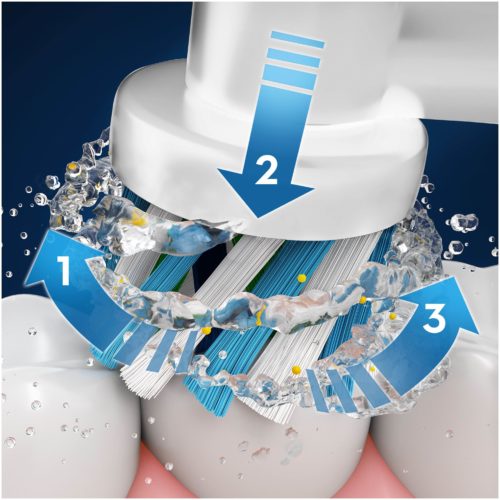 Электрическая зубная щетка Oral-B Vitality 100 - возвратно-вращательных движений: 7600