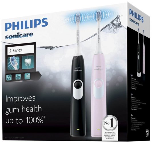 Электрическая зубная щетка Philips Sonicare 2 Series gum health HX6232/41 - особенности: подставка