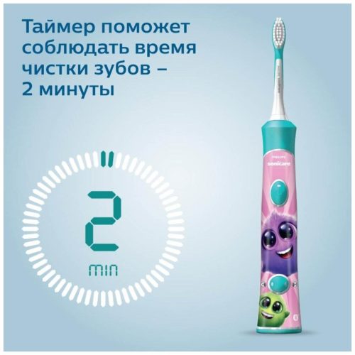 Электрическая зубная щетка Philips Sonicare For Kids HX6322/04, HX6352/42