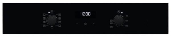 Электрический духовой шкаф Electrolux OEF5H50 - особенности конструкции: часы, подсветка камеры, телескопические направляющие, дисплей