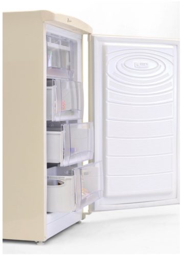 Морозильник NORDFROST DF 161 - особенности: перевешиваемые двери, антибактериальное покрытие
