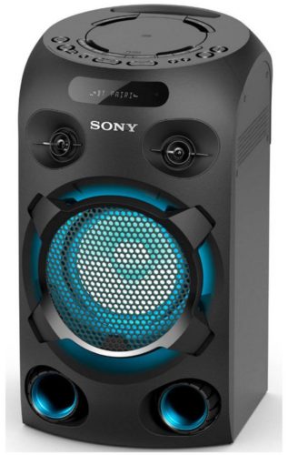 Музыкальный центр Sony MHC-V02 - разъемы и интерфейсы: вход микрофонный, вход аудио коаксиальный, USB Type-A