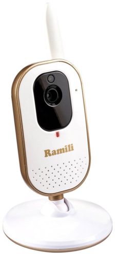 Видеоняня Ramili Baby RV350 - особенности родительского блока: возможность делать фото, возможность записи видео, работа от сети 220 В, цифровой zoom, экран