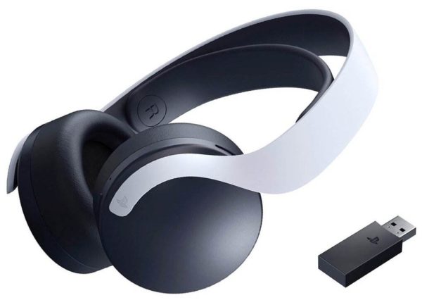 Беспроводная компьютерная гарнитура Sony PULSE 3D - разъем: USB-C (только питание) / mini jack 3.5 mm combo
