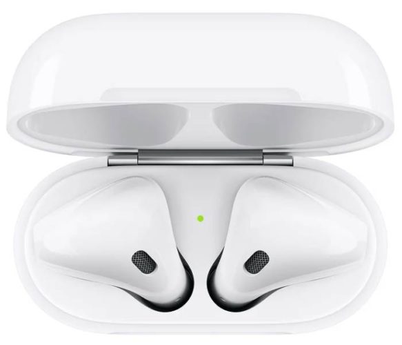 Беспроводные наушники Apple AirPods 2 с зарядным футляром MV7N2 - подключение: Bluetooth 5.0