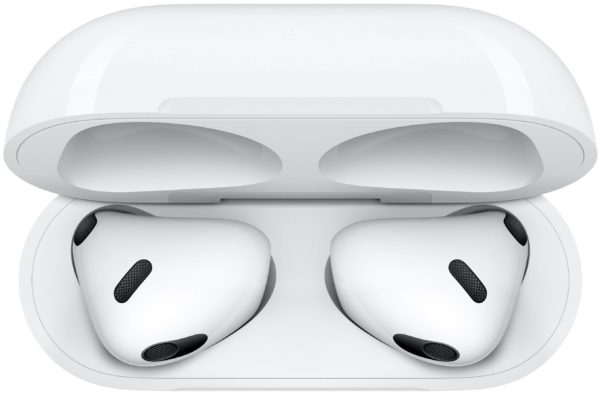 Беспроводные наушники Apple AirPods 3 MagSafe Charging Case - тип зарядки кейса: беспроводная зарядка, MagSafe