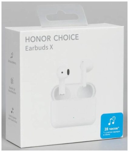 Беспроводные наушники HONOR Choice Earbuds X - вес: 46.5 г