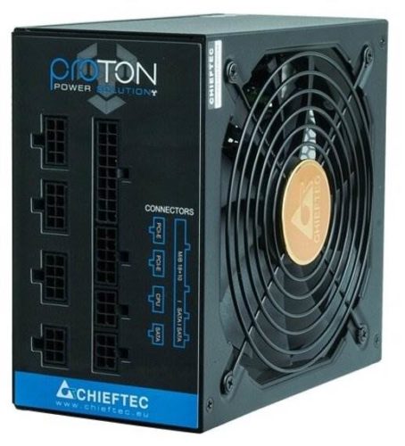 Блок питания Chieftec Proton BDF-750C 750W - количество разъемов 4+4 pin CPU: 1