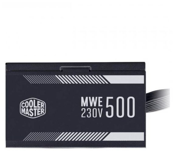Блок питания Cooler Master MWE 500 White 230V - V2 500W (MPE-5001-ACABW) - размеры (ВxШxГ): 86x150x140 мм