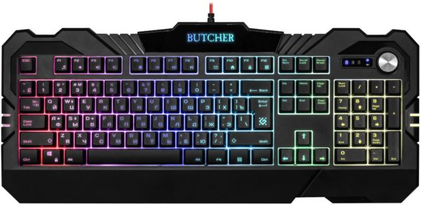 Игровая клавиатура Defender Butcher GK-193DL - назначение: для настольного компьютера, игровая
