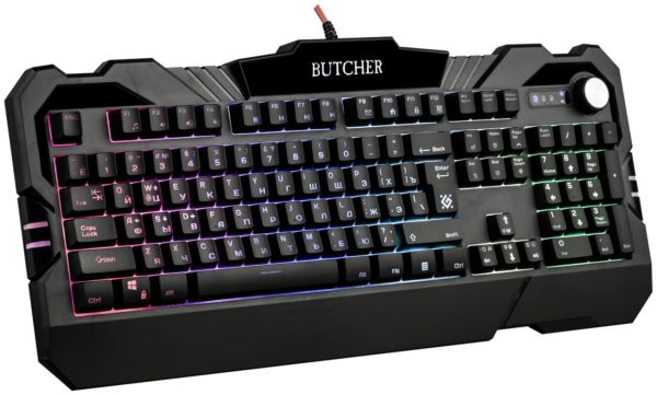 Игровая клавиатура Defender Butcher GK-193DL - подсветка: подсветка клавиш