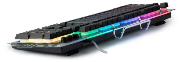 Игровая клавиатура Defender Renegade GK-640DL RU RGB Silver USB - подсветка: подсветка клавиш, зональная настройка подсветки клавиш