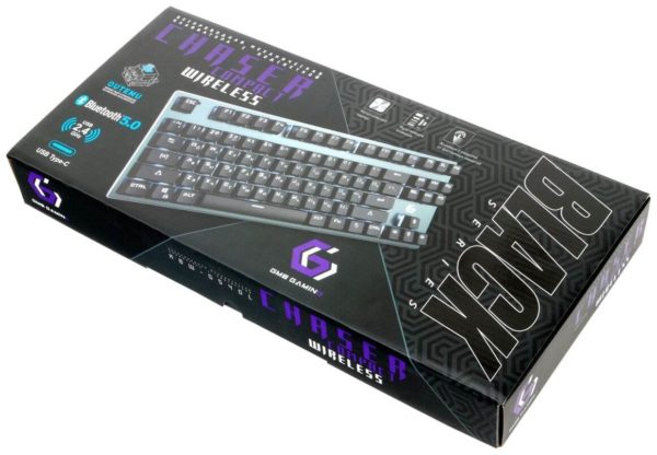 Игровая клавиатура Gembird KBW-G540L - цвет: черный