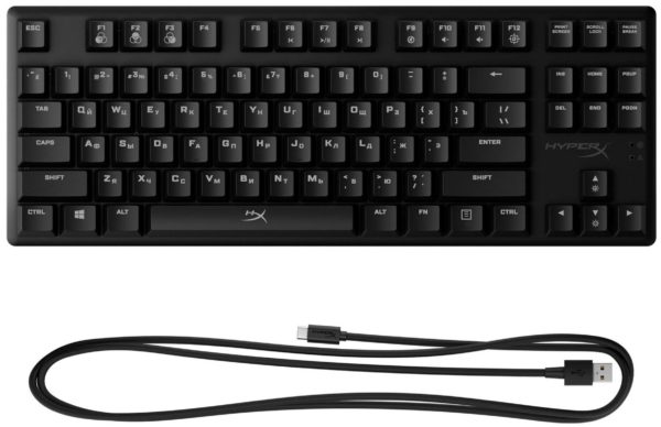 Игровая клавиатура HyperX Alloy Origins Core - длина кабеля: 1.8 м