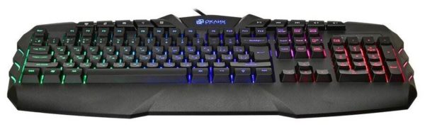 Игровая клавиатура OKLICK 777G PSYCHO Black USB - цвет: черный