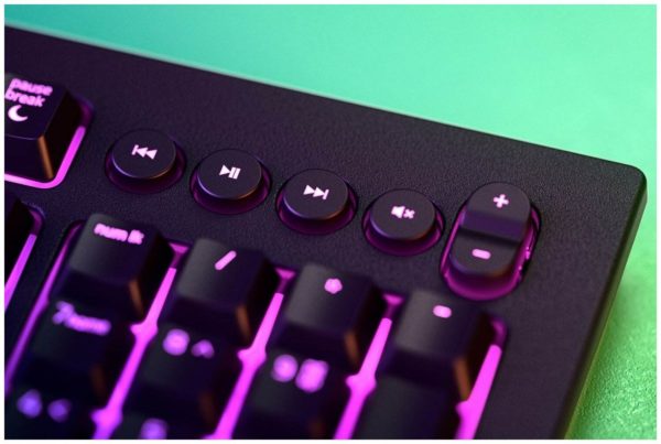 Игровая клавиатура Razer Cynosa V2 - количество дополнительных клавиш: 6