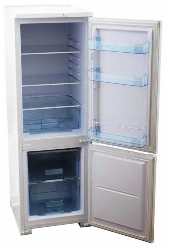 Холодильник Бирюса 118 - размораживание холодильной камеры: капельная система