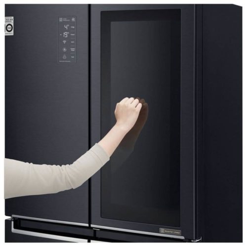 Холодильник LG DoorCooling+ GC-Q22FTBKL - управление со смартфона: да