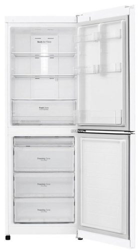 Холодильник LG GA-B379S UL - дополнительные функции: индикация температуры, защита от детей
