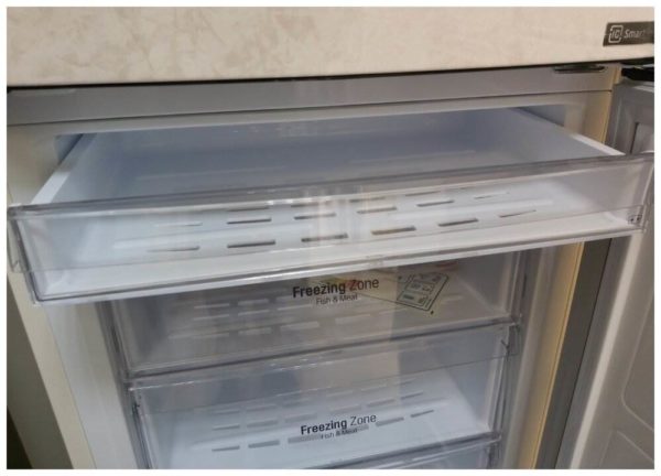 Холодильник LG GA-B419S JL - режимы: суперзаморозка